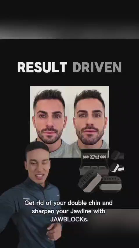 Jaw exerciser 6pcs set Jawline exerciser for men and woman powerful double chin reducer and jawliner