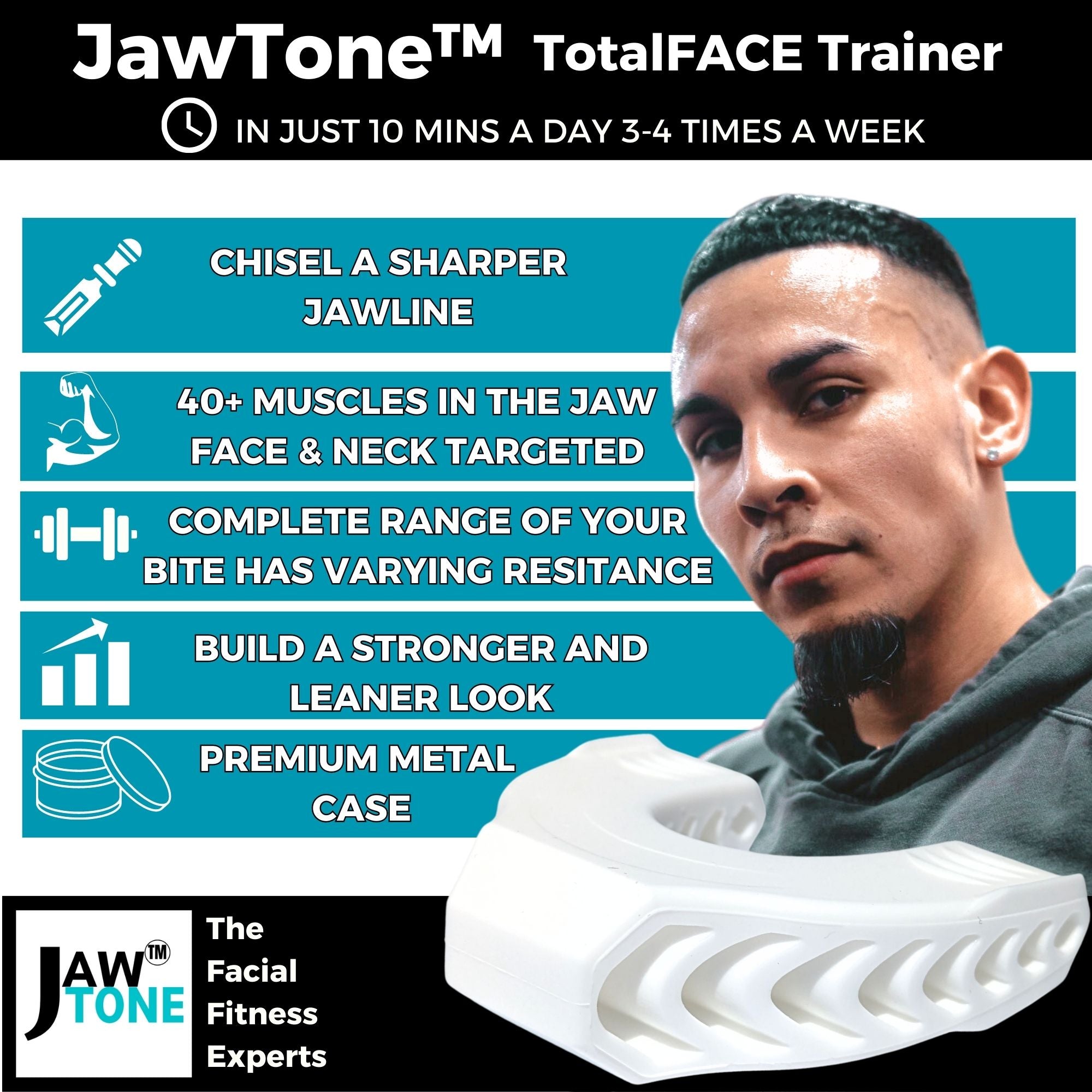 Carved jaw exerciser sale